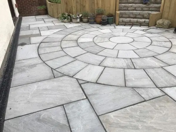 KANDLA GREY 4 METER CIRCLES
