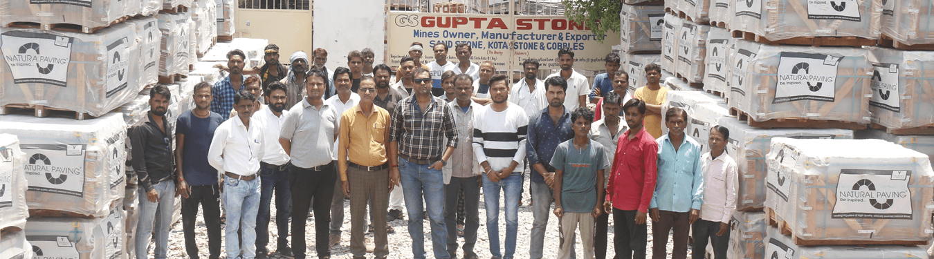 Gupta Stone stockyard and units