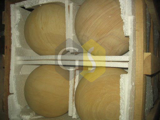 Sandstone Speheres And Artifacts