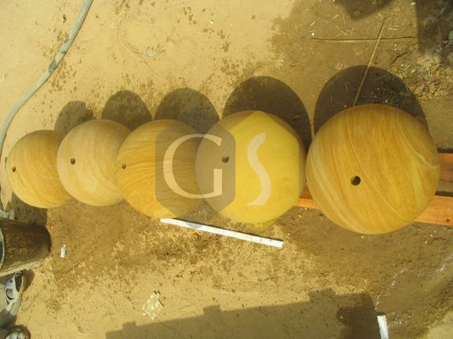 Sandstone Speheres And Artifacts