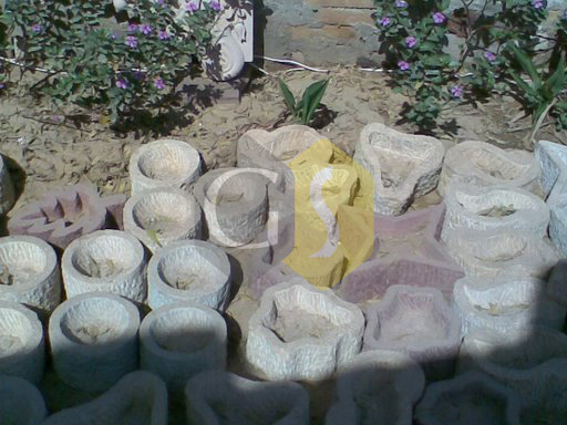 Sandstone Speheres And Artifacts