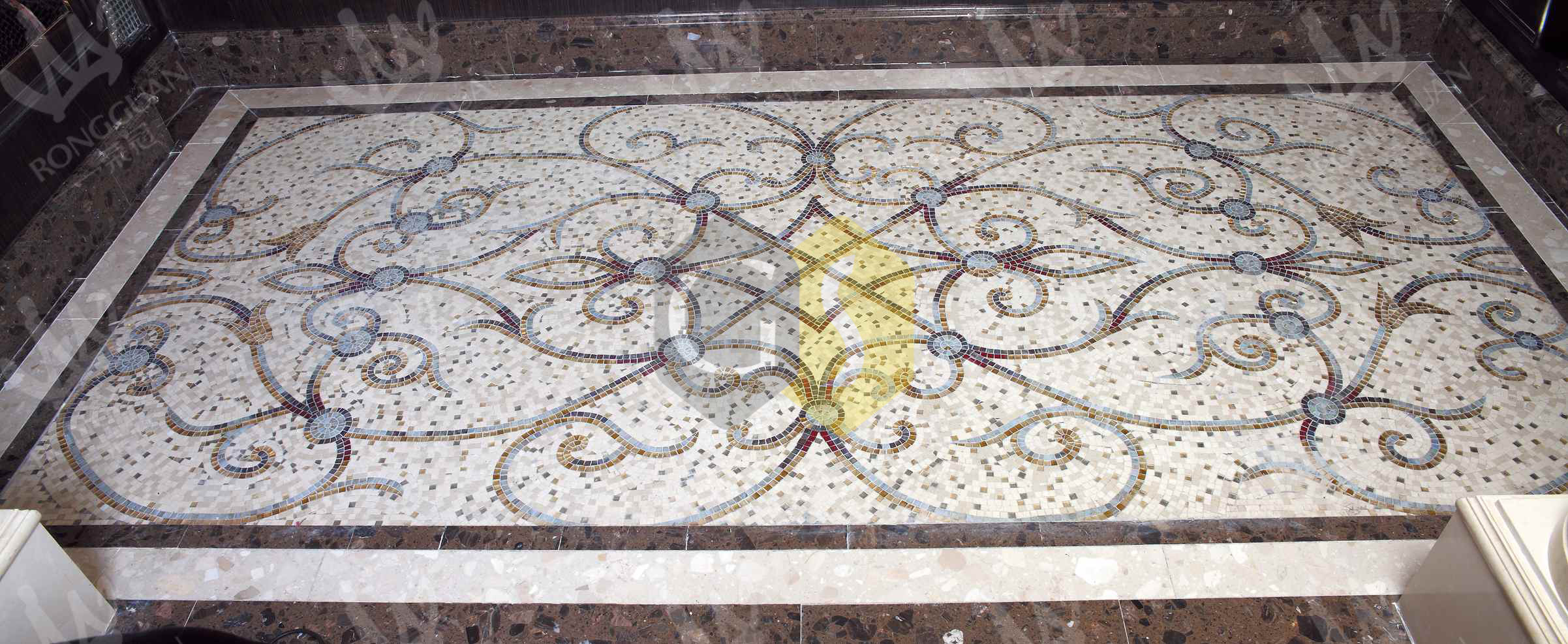 Stone carpet
