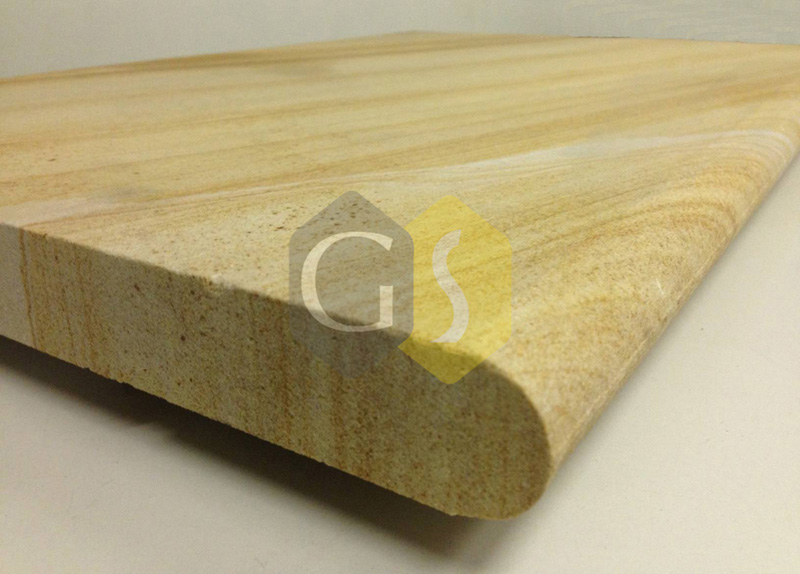 Teak Sandstone Bullnosed
