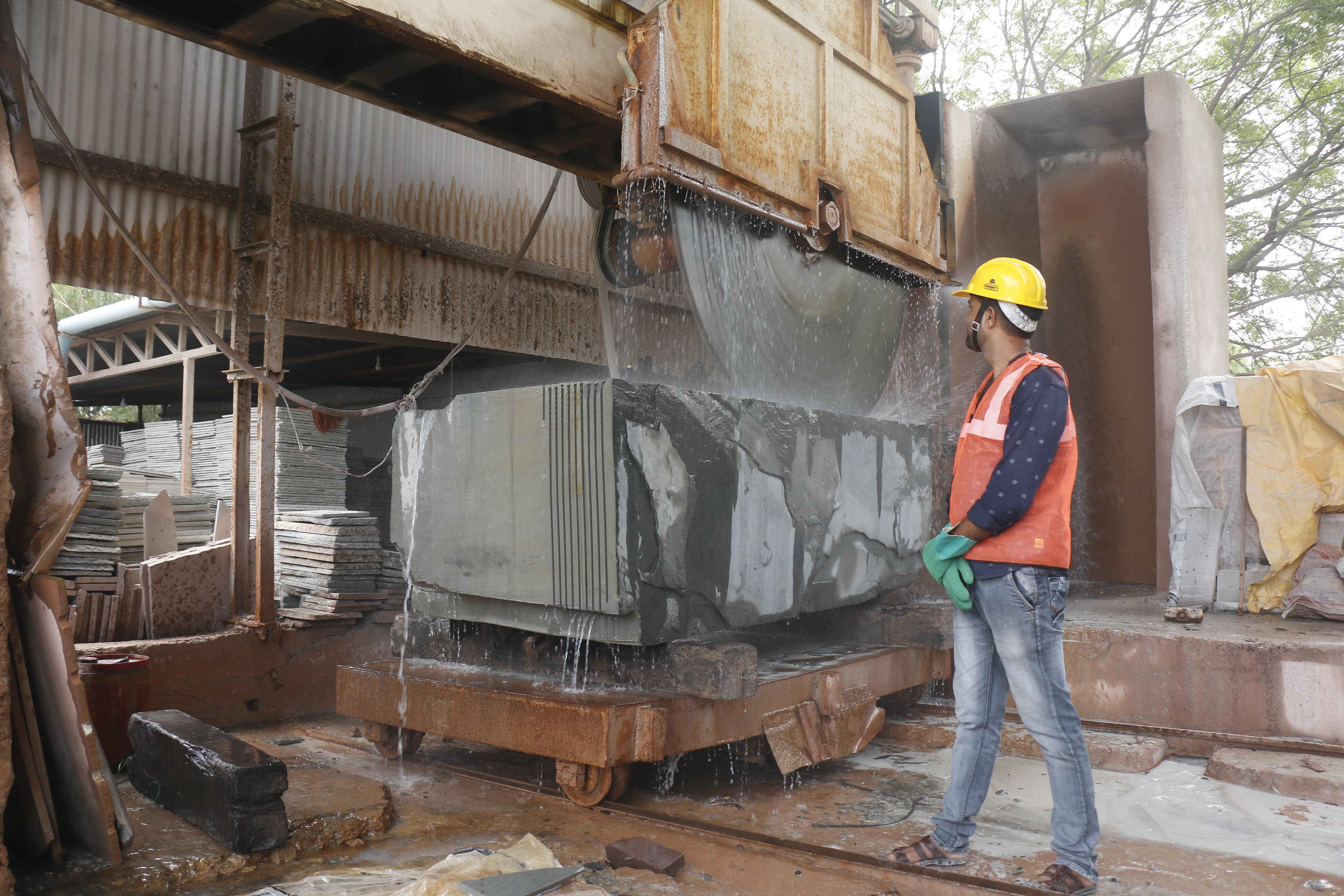 Gupta Stone processing unit